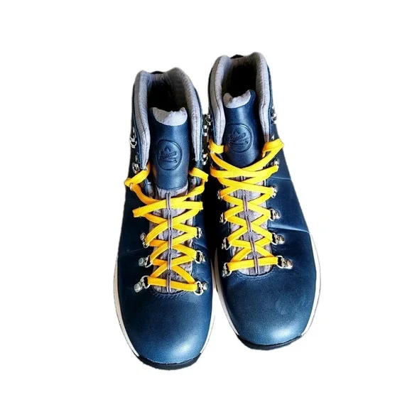 DANNERMountain 600 4.5 Men 10.5 Leather WaterproofVibram Sole Blue Boots NEW